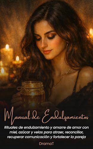 Manual de Endulzamientos: Rituales de endulzamiento y amarre de amor con miel, azúcar y velas para atraer, reconciliar, recuperar comunicación y fortalecer la pareja (Grimorio)