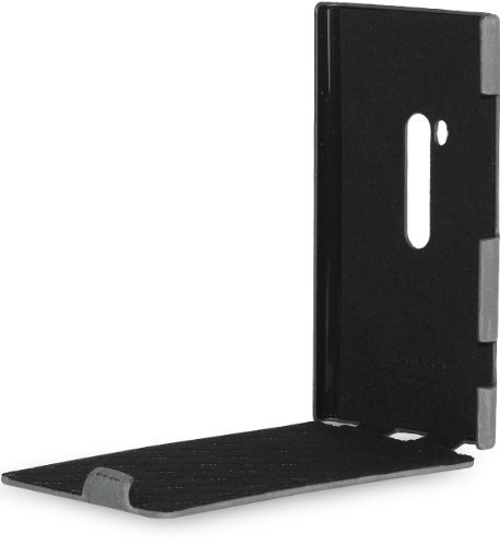 StilGut Ultraslim Case, Custodia in Vera Pelle per...