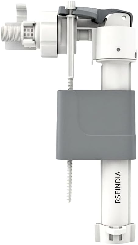 3/8 Inch Toilet Fill Valve Side Entry G3/8 Inlet Universal Replacement for Wall Hung & In-Wall Toilet Tanks Compatible with TOTO Geberit Kohler Includes Fill Valve with Buckle