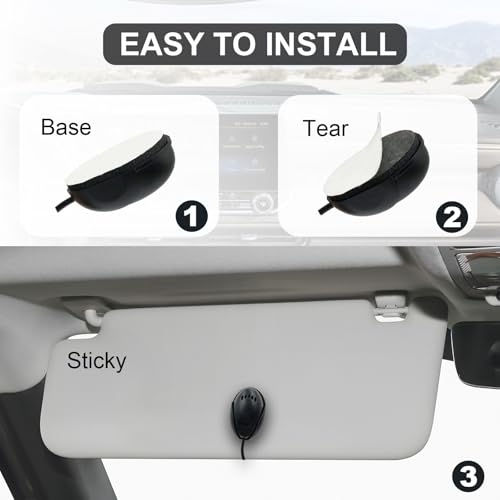 SPTSSWET Auto-Mikrofon 3,5 mm Kompatibel mit Kenwood Sony Alpine Corehan Jensen JVC Power für Fahrzeug Audio Stereo Headunit Fähiges Stereo Radio GPS DVD mit 3 m Kabel Plug and Play