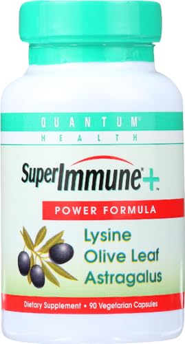 Quantum Health, Super Immune Vegetarian Capsule, 90-Count Packages (Pack of 2)