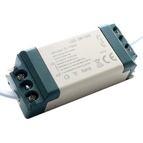 planetitaly Alimentation driver LED 12-18 x 1 W transformateur spots 18 W ampoules DC 36-63 V Cover