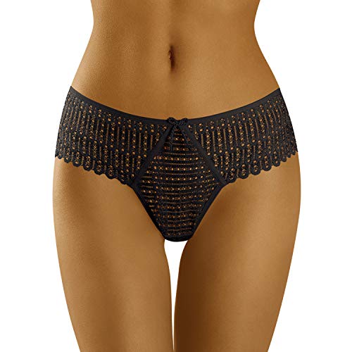 Dentelle ajourée et coupe invisible pour le slip Wolbar WB421