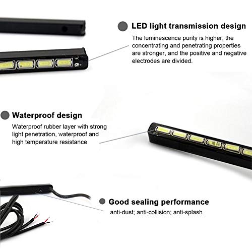 KIMISS 12V Daytime Running Light 5630 Lampada per