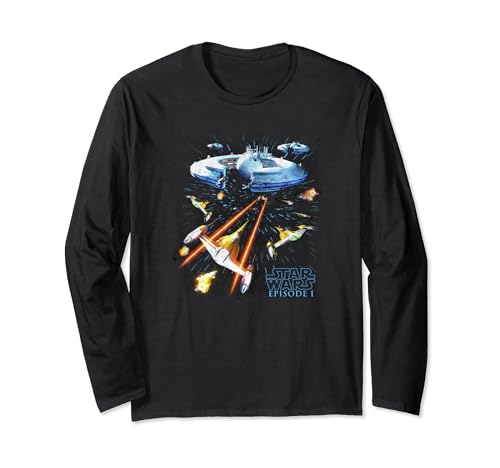 Star Wars Episode One t-shirt imprimé haut de gamme scène épique