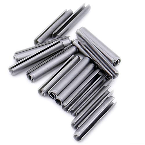 D4.5 (4.5mm x 32mm) Slotted Spring Pin (Heavy) - Stainless Steel (A1) (Pack of 20)