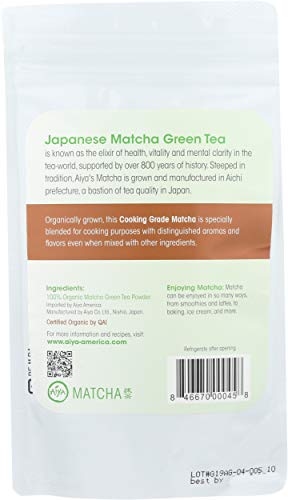 Té Matcha orgánico 3.5 onzas miniatura 2