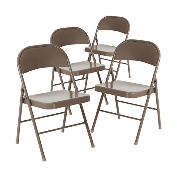 Flash Furniture HERCULES Series Double Braced Metal Folding Chair - Image 4