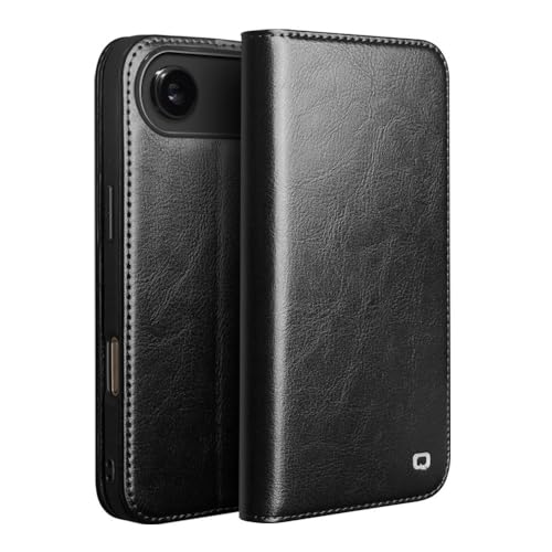 Image of Havilah for iPhone Air Case - Classic Genuine Leather Protective Phone Case (Black)