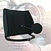 Core Products Sitback Rest Cushion Lumbar Support for Lower Back & Office Chair, Adjustable Strap Contoured Foam, Black - 13
