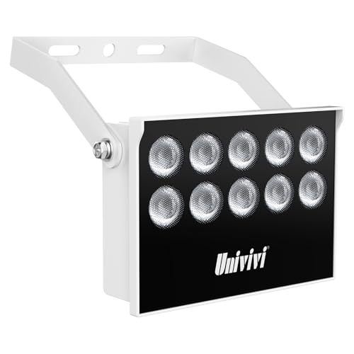 Univivi IR Illuminator 10 Led IR Lights for Night Vision Waterpro...