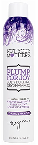 Not Your Mother's Plump for Joy Body Building Dry Shampoo, 7 Ounce, 2 count, for thin or lifeless hair