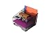 5-Compartment Metal Mesh Desktop File Sorter Desk Tray Organizer Black