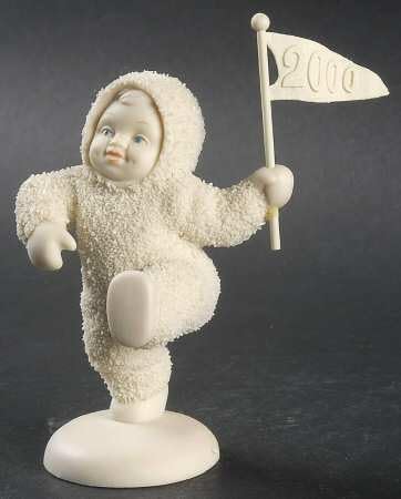 Department 56 Snowbabies Follow Me Angel Figurine