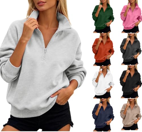 Oversized Hoodies for Women Lightweight Fleece Warm Pullover Tops - image 1