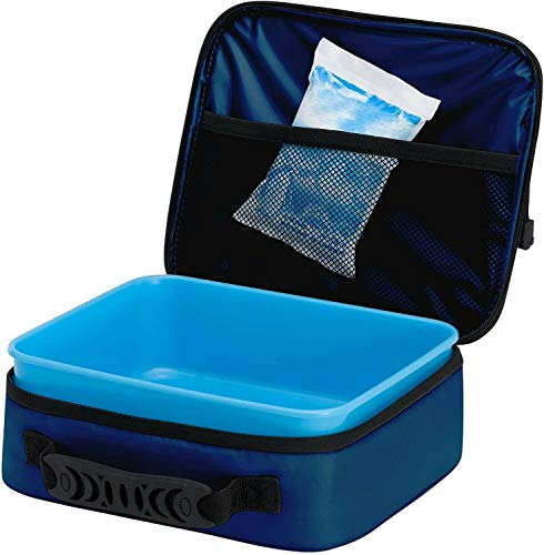Officially Licensed Mls Fc Cincinnati "Cooltime" Lunch Kit, Blue, 10" X 3" X 8" #TOP1