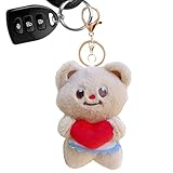 Largement applicable : notre breloque de sac ours est un accessoire pratique qui peut être attaché à votre téléphone portable, sac, portefeuille ou porte-clés de voiture. Accédez rapidement à vos incontournables avec facilité et style