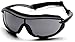 Pyramex XS3 Plus Safety Eyewear, Gray Anti-Fog Lens With Black Frame And Cord
