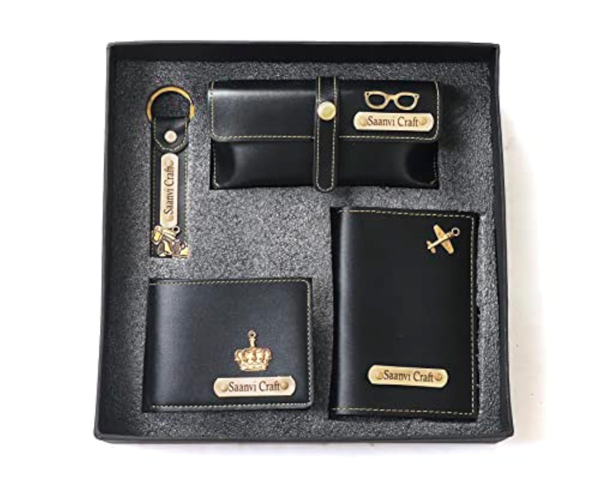 Customized 5 in 1 Engraved Combo, Men's Accessories