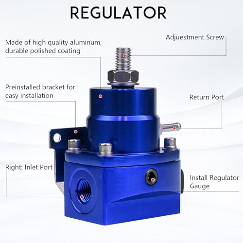 Regolatore Pressione Iniezione In Line Fuel Pressure Regulator With ...