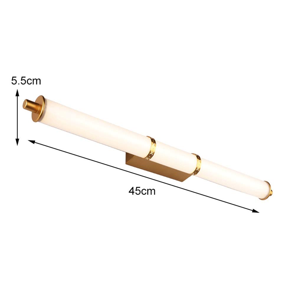 kinkiety， Kinkiet lustrzany LED 8W 4000K Oświetlenie lustra łazienkowego Metal