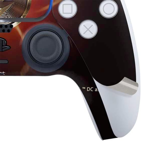 Skinit Decal Gaming Skin Compatible with PS5 Digital Edition Bundle - Officially Licensed DC Comics The Flash Movie: Logo Poster Design