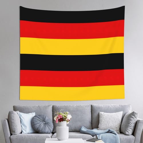 Tapiz de la bandera alemana para decoración de habitación y dormitorio EdWal 152x130