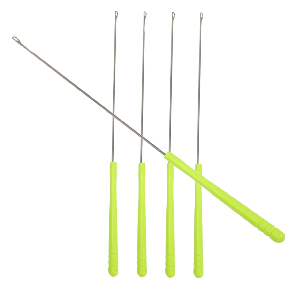 5 Series Ganchillo De Lengua Para Los Amantes Del Crochet Puntada Ganchos De Crochet De Acero Tejeduría Gancho Manos Tejido De Punto El Plastico 5 Piezas X 5