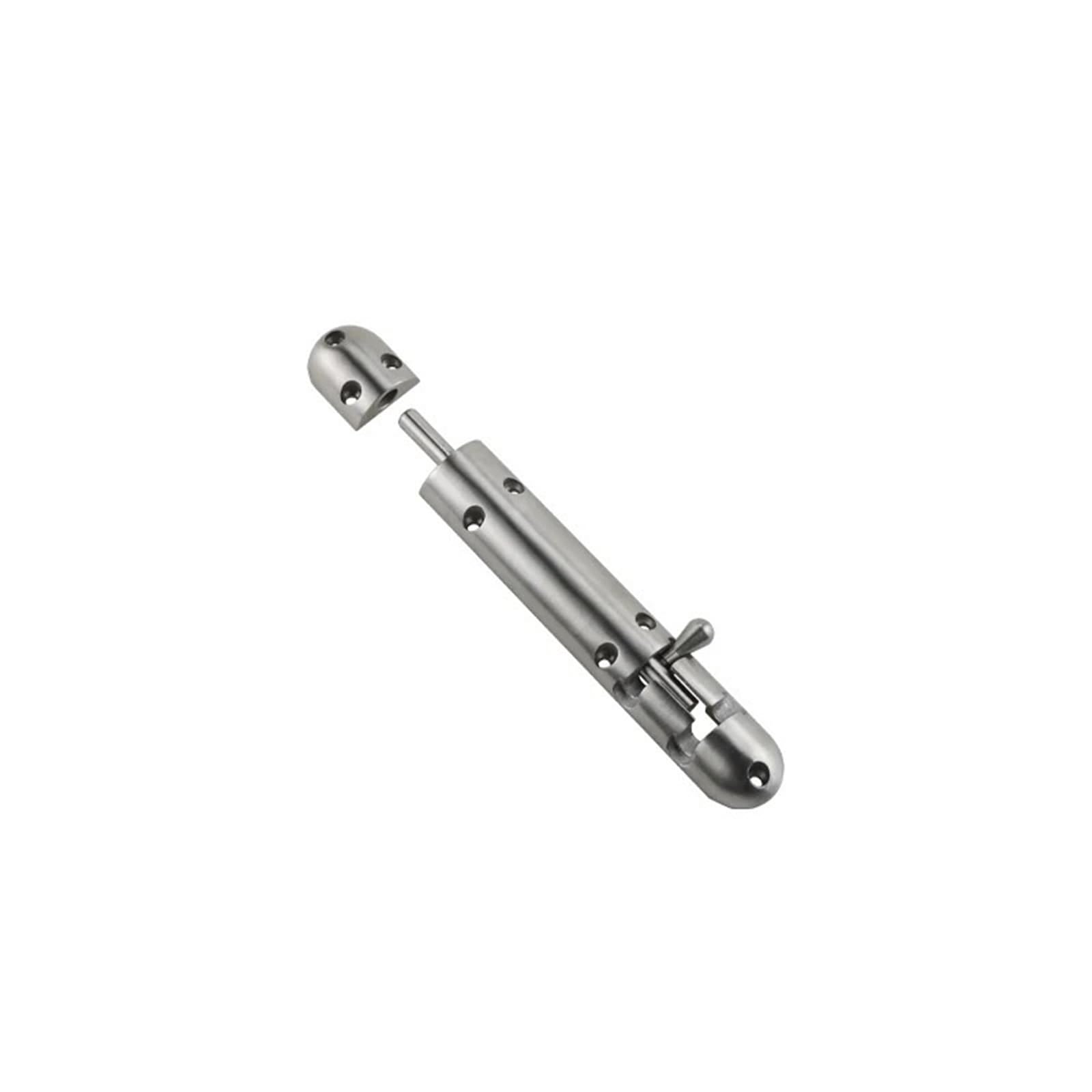WPOIYHGBY Industrial Machinery Equipment Toolbox Cabinet Door 304 Stainless Steel Exposed Pin Lock Buckle 1Pcs(130x24mm)