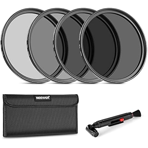 NEEWER Kit de Filtro de Lente ND de 52mm Cover
