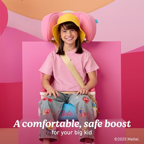 Image of Barbie x Graco Turbobooster 2.0 High Back Booster Seat, Belt Positioning Booster Car Seat for Big Kids