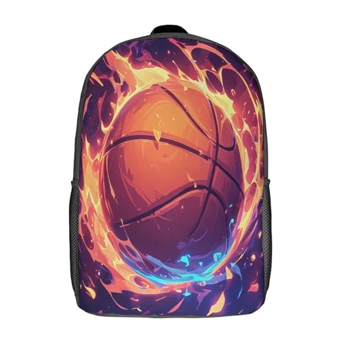 Sac à dos basket-ball 3D enfant avec sac repas isotherme fille garçon collège