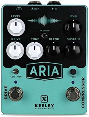 Keeley Aria Compressor and Overdrive Pedal