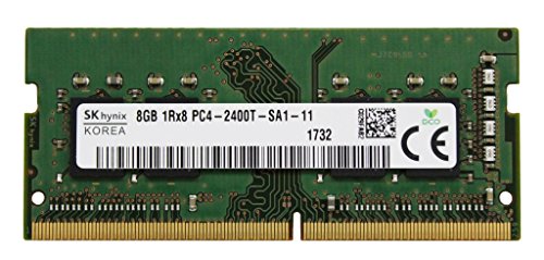 Factory Original 8GB (1x8GB) Compatible for HP 14, EliteBook, EliteDesk, EliteOne DDR4 2400Mhz PC4-19200 SODIMM 1Rx8 CL17 1.2v RAM Laptop Notebook Memory Upgrade P/N: 862398-855 Z9H56AT Adamanta