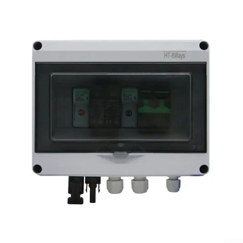 Solare PV Combiner Box, 550V 1 In1 Out 1 String Solare PV Combiner Box Protezione Impermeabile IP65 per RV