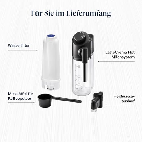 De'Longhi Magnifica Evo - Kaffeevollautomat 7 Getränke Silber-Schwarz – Ansicht 8