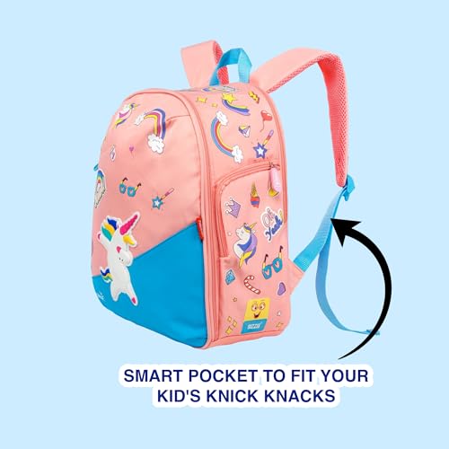 rabitat Smash Personalized School Bag for Kids- 2 Years Brand Warranty-Sizzle | Unisex Backpack for Boys & Girls | Lightweight | Durable Kids Bag | Bottle Pocket | School Bag for Boys & Girls - Image 6