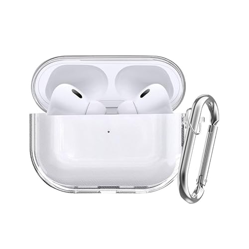 DEVEPLUS For AirPods Pro 3 p P[X NA Jrit _炩 ȒPt airpods pro 3 Ή یJo[ yʔ^ TPUf hho ϏՌ h~ ~ h~ [d\ Cz