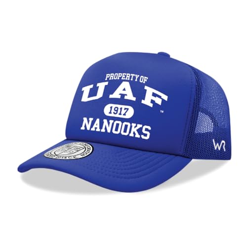 W REPUBLIC University of Alaska Fairbanks Nanooks Property College Cap Hat - Royal