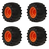 Orangatang Skiff 62 mm 83a All-Terrain Skateboard Wheels (Purple, Set of 4