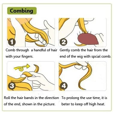 Miniatura 5 de TO KU TOO YUO Juego Cosplay peluca de 49.2 in de largo, color rosa, resistente al calor, pelucas de fiesta de Halloween + gorra de peluca (B)