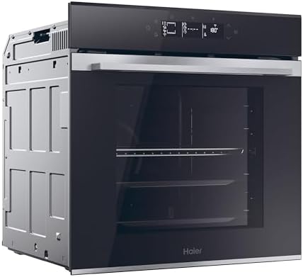 Haier ID SERIE 2 H6 ID25G3YTX Horno empotrado/nicho 60 cm/A++ / 78 litros de volumen / 20 funciones incl. AirFry/Wi-Fi/Calentador de aire caliente con...