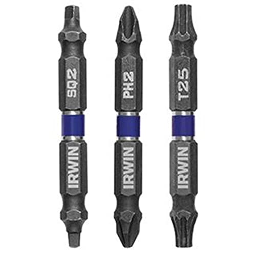 IRWIN Tools 1892092 IMPACT Performance Series Double-Ended Screwdriver Power Bit