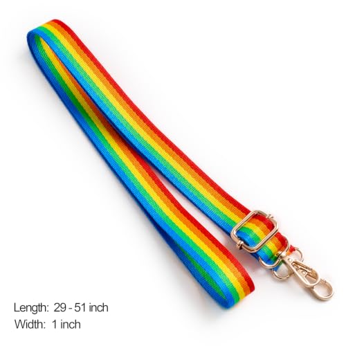 Image of chushui 1 Inch Purse Strap Replacement, Adjustable Crossbody Bag Strap | Different Fabric Textures and Surface Finishes