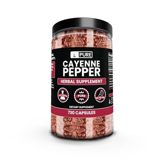 PURE Original Cayenne Pepper Capsules