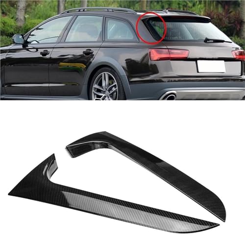 Spoiler arrière look carbone pour Audi A6 C7 Avant 2012-2018 | Finition prestige - 2