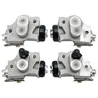 Mabutingti Vordere Radbremszylinder links und rechts 4-teiliges Set Passend für Yama-ha Big Bear 350 Kodiak 400 YFM350 YFM400 1989-1998 3HN25950 3HN25960 3HN25980 3HN5990
