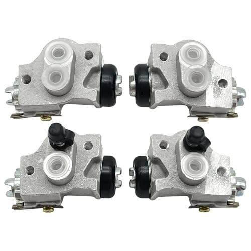 Mabutingti Vordere Radbremszylinder links und rechts 4-teiliges Set Passend für Yama-ha Big Bear 350 Kodiak 400 YFM350 YFM400 1989-1998 3HN25950 3HN25960 3HN25980 3HN5990