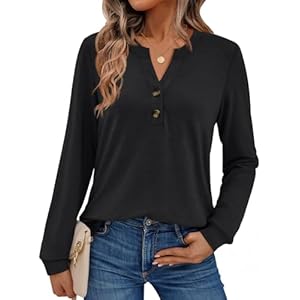 AUTOMET Womens Tops Long Sleeve Shirts Fall Fashion Clothes Henley Dressy Casual Blouses Trendy 2026