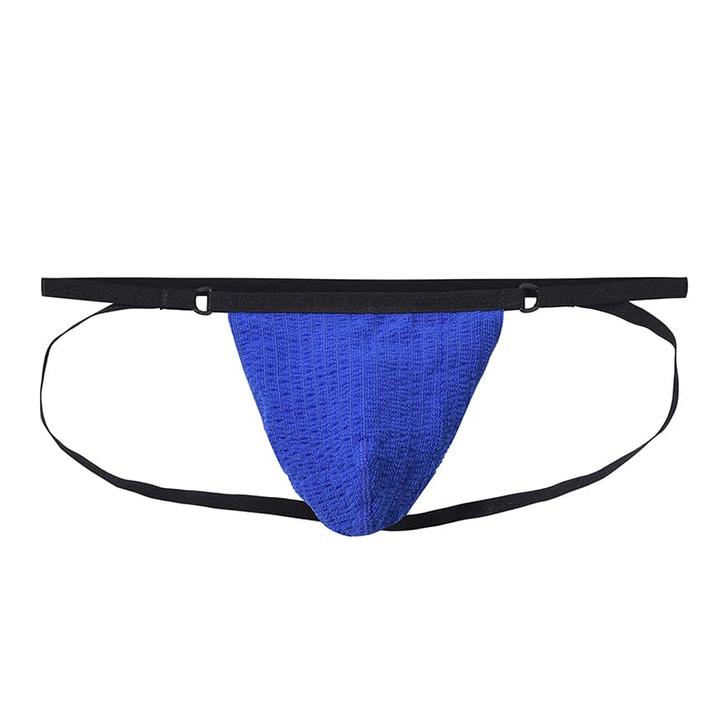 Braguitas para hombre de cintura baja ajustable G String Briefs Sexy Bulge Pouch Underwear